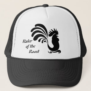 Camionero Gorra de gallo estilizado "Señor del gallinero"