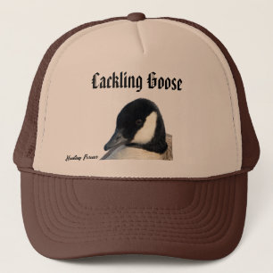 Camionero Gorra de ganso de cacareo