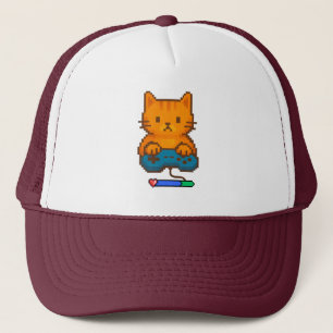 Camionero gorra de gato gamer