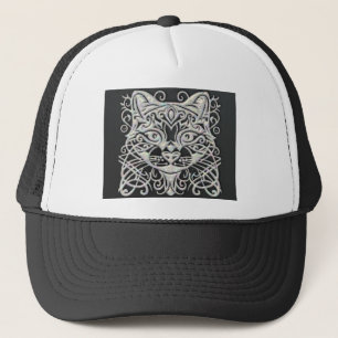 Camionero Gorra de gato negro