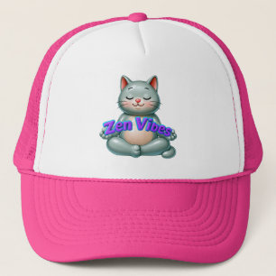 Camionero Gorra de gato Zen