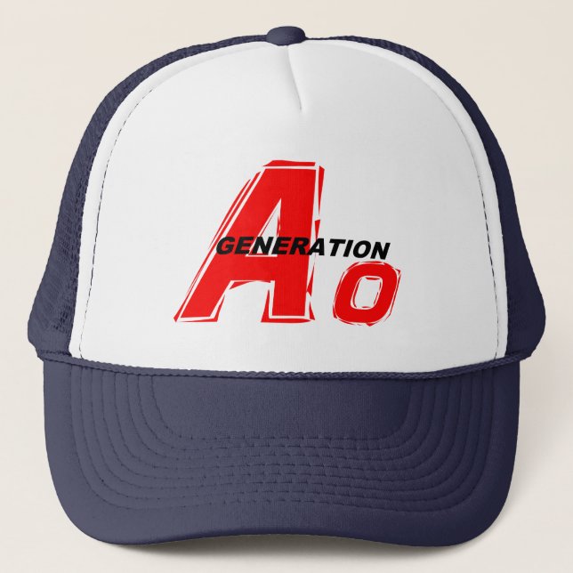 CAMIONERO GORRA DE GENERACIÓN DE AO (Anverso)