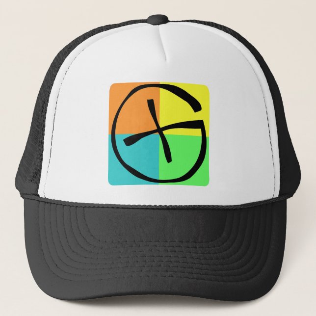 Camionero Gorra de Geocaching (Anverso)