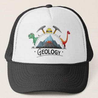 Camionero gorra de geología
