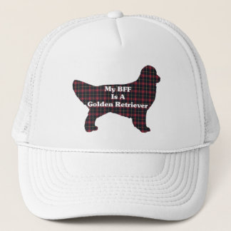 Camionero Gorra de Golden Retriever BFF
