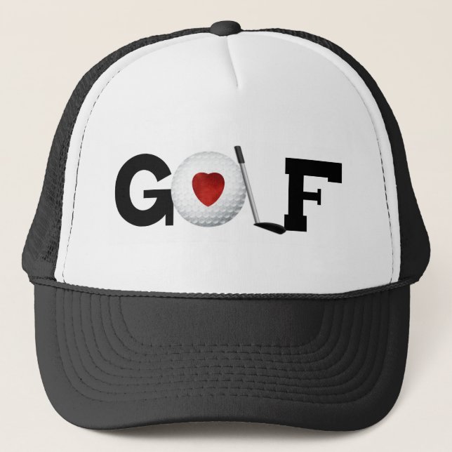 Camionero Gorra de golf (Anverso)