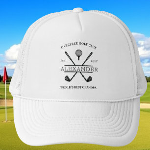 Camionero Gorra de Golf con el Mejor Nombre de Abuelo del Mu