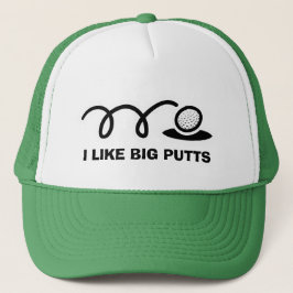 Camionero Gorra de golf divertido | me gustan las putas gran