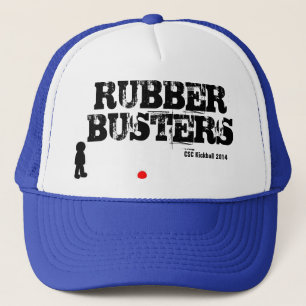 Camionero Gorra de goma de Kickball de los tipos