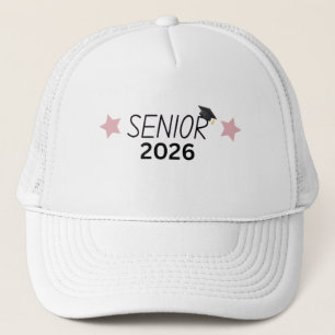 Camionero Gorra de graduación de Senior 2026 Clase de 2026