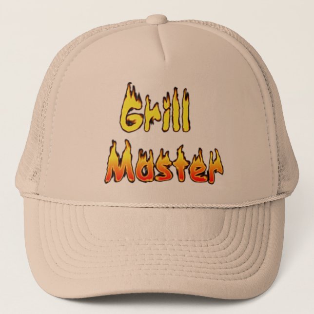 Camionero Gorra de Grill Master (Anverso)
