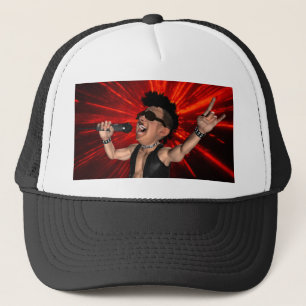 Camionero Gorra de gritos y vigas láser locos