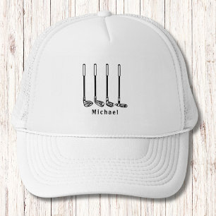 Camionero Gorra de Groomsman con monograma Gorra de palos