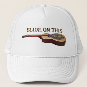Camionero gorra de guitarra de diapositivas, dobro