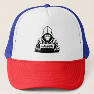 Camionero Gorra de hackers/diseño de tapón