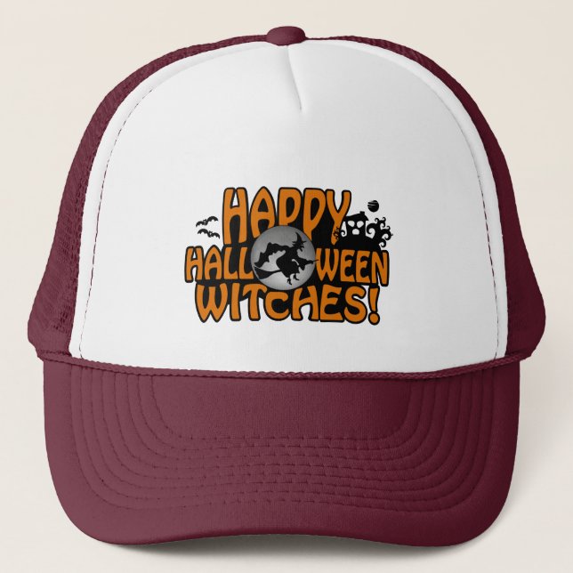 Camionero Gorra de Halloween - elegir color (Anverso)