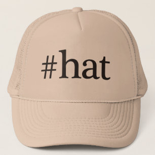 Camionero Gorra de Hashtag