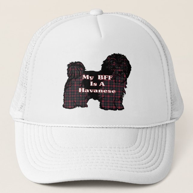 Camionero Gorra de Havanese BFF (Anverso)