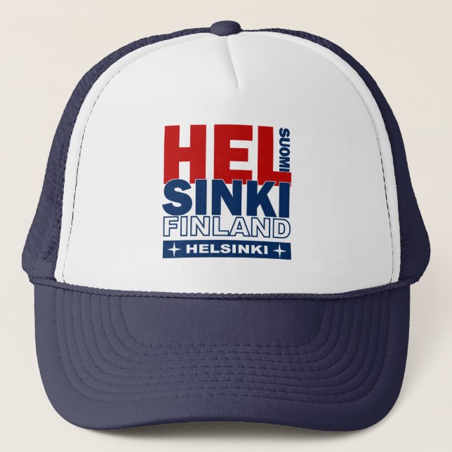 Camionero Gorra de Helsinki - elegir color (Anverso)