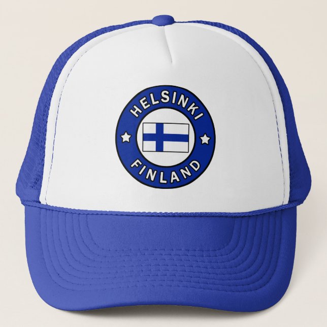 Camionero Gorra de Helsinki Finlandia (Anverso)