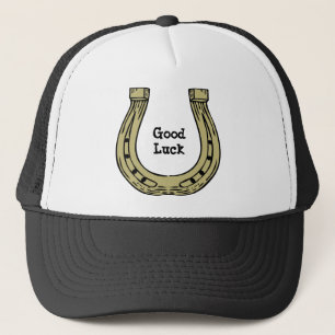 Camionero Gorra de herradura de la buena suerte