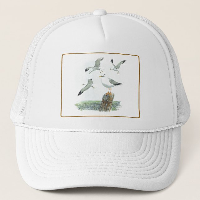 Camionero Gorra de Herring Gull (Anverso)