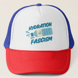 Camionero Gorra de Hidratación Lucha Contra el Fascismo