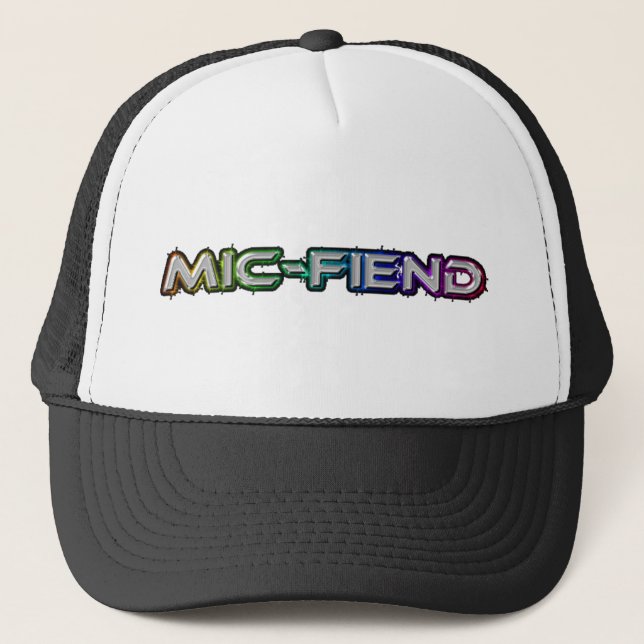 Camionero Gorra de hip-hop de Mic-Fiend (Anverso)