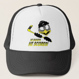 Camionero Gorra de Hockey sobre Pingüino