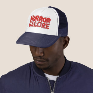 Camionero Gorra de horror azul oscuro