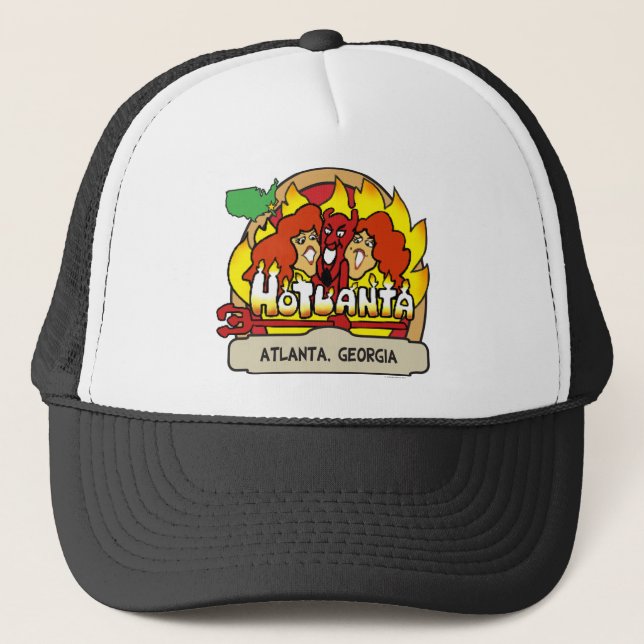Camionero Gorra de HotLanta (Anverso)