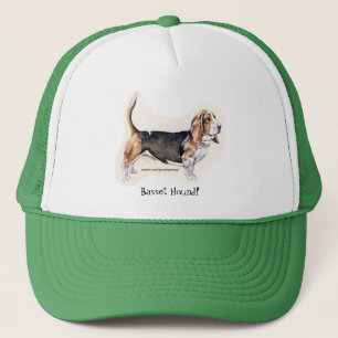 Camionero Gorra de Hound Basset