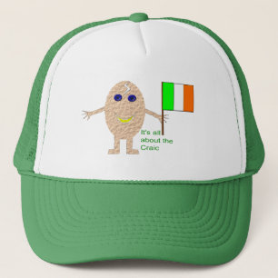 Camionero Gorra de Huevos de Irlanda Patriótico