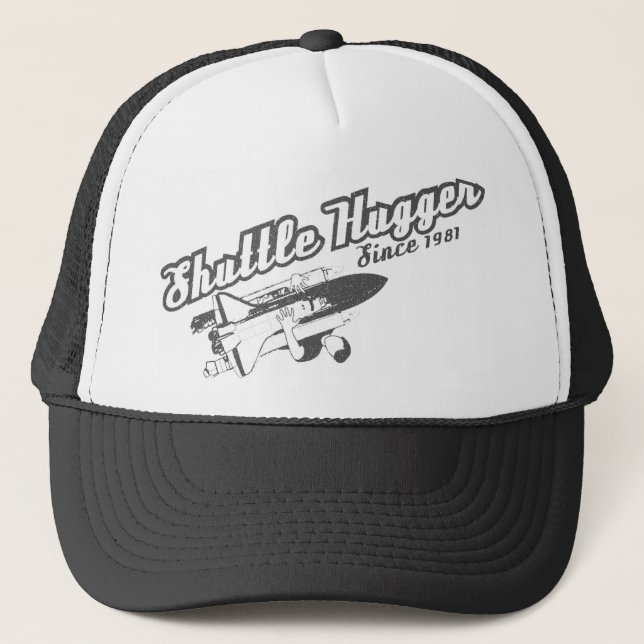 Camionero Gorra de Hugger de la lanzadera desde 1981 (Anverso)