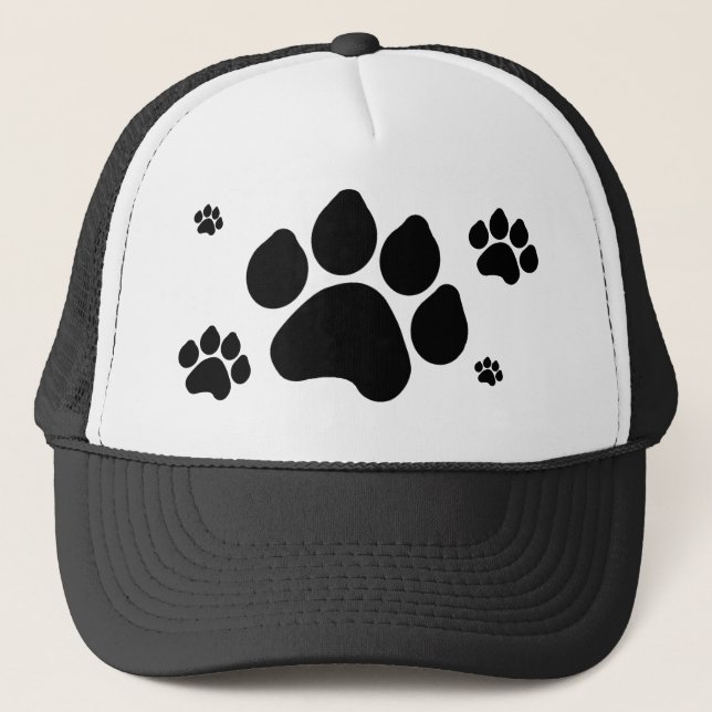 Camionero Gorra de impresión de hoja (Anverso)