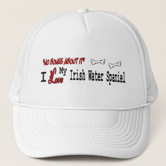 Camionero Gorra de Irish Water Spaniel (I Love)
