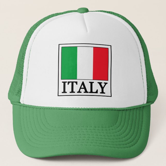 Camionero Gorra de Italia (Anverso)