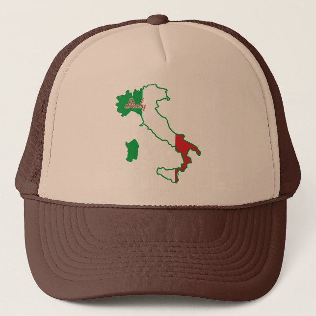 Camionero Gorra de Italia (Anverso)