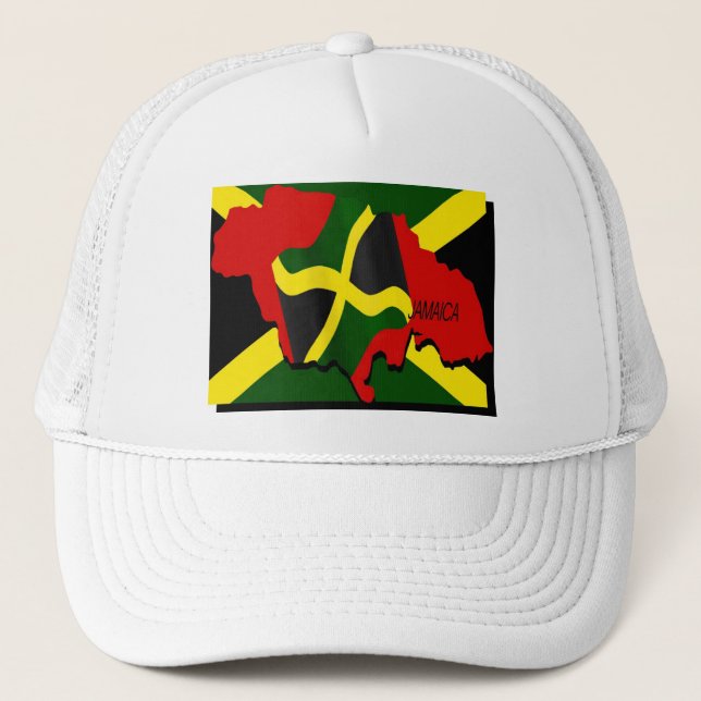 Camionero Gorra de Jamaica (Anverso)