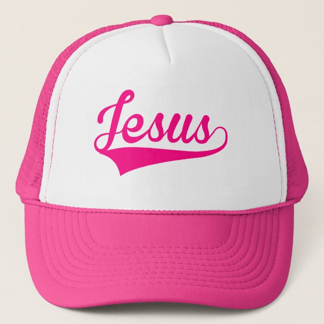 Camionero Gorra de Jesús del equipo (Anverso)