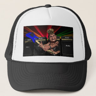 Camionero Gorra de Joven que huele