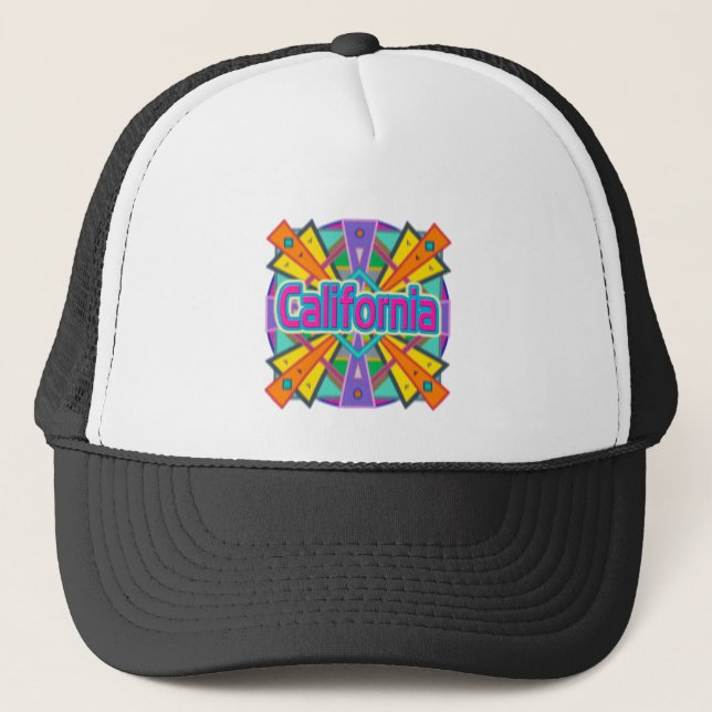 Camionero Gorra de Joy Design "California" (Anverso)
