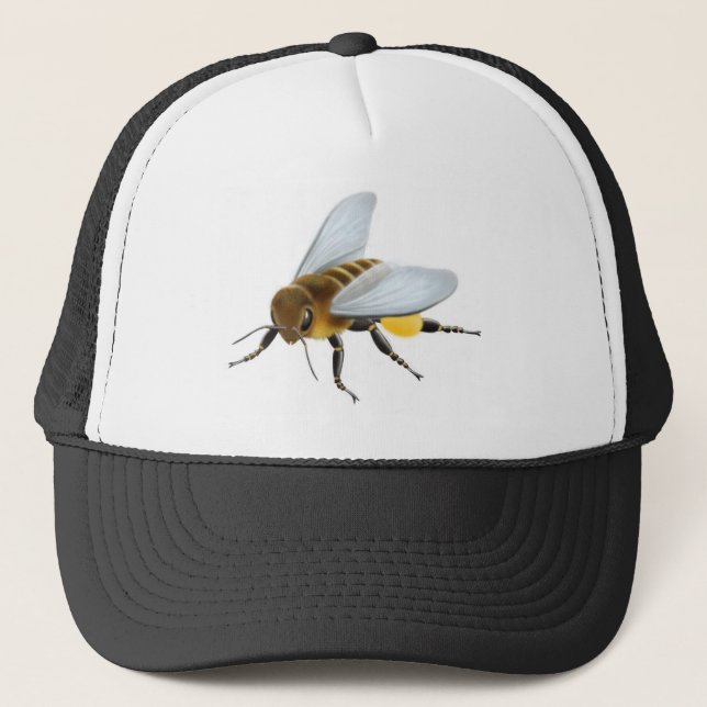 Camionero Gorra de la abeja de la miel (Anverso)