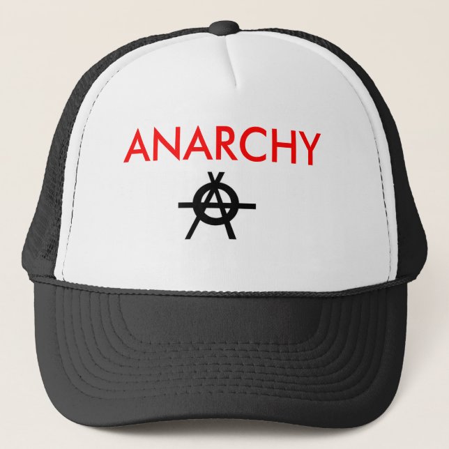 Camionero Gorra de la anarquía (Anverso)