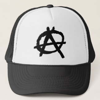 Camionero Gorra de la anarquía (negro)