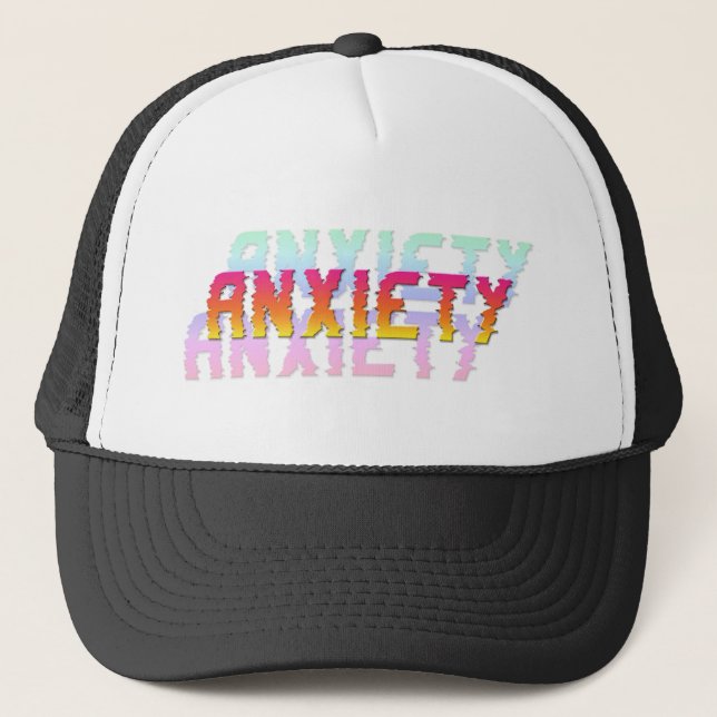 Camionero Gorra de la ansiedad (Anverso)