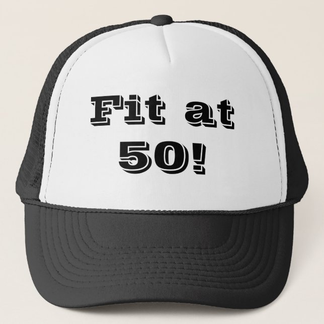 Camionero Gorra de la aptitud (Anverso)