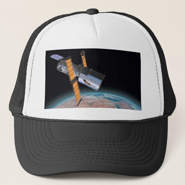 Camionero Gorra de la astronomía de espacio del telescopio (Anverso)