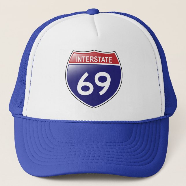 Camionero Gorra de la autopista 69 (Anverso)