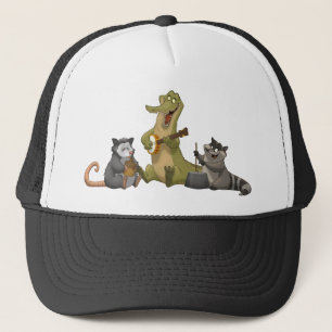 Camionero Gorra de la banda de jarro del pantano